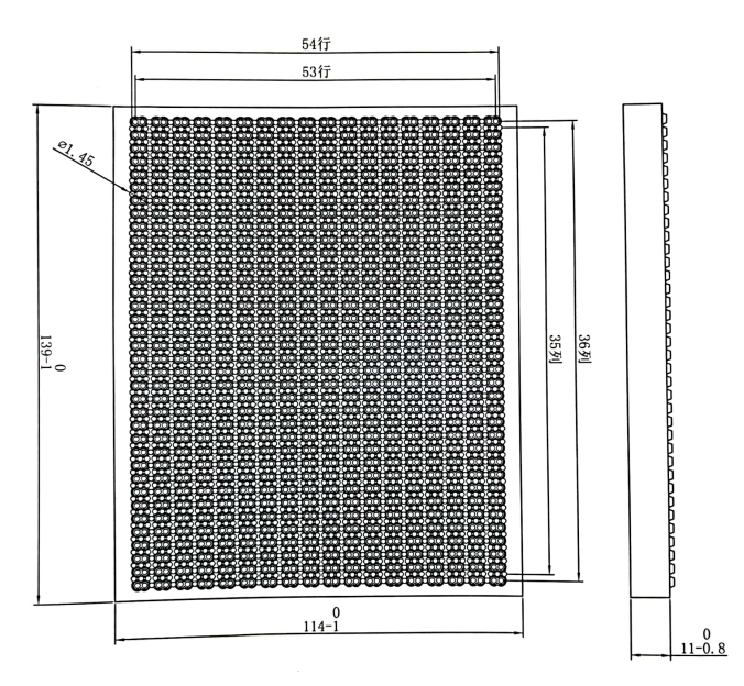 Gas Burner infrared Ceramic plate